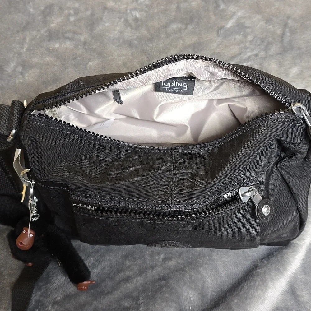Kipling Black Crossbody Bag - Picture 4 of 13